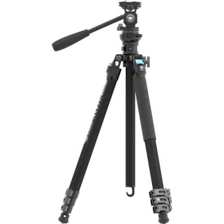 Sirui L-224FL+KV-5 - statyw Carbon L-224F + głowica video KV-5